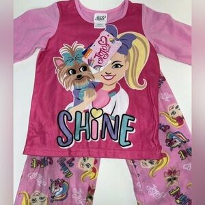 JoJo Siwa Pink and Purple Pajama Set Shine Graphic